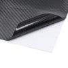 uxcell 200 x 50cm 5D Black Carbon Fiber Pattern Self