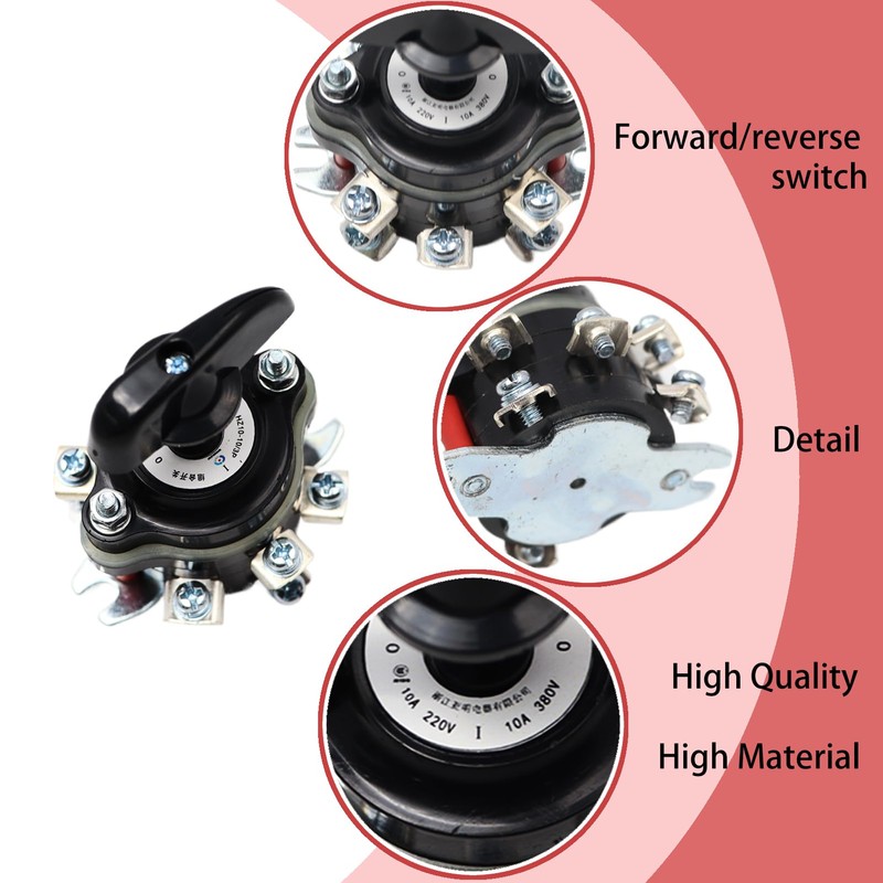 YananAC 3 Speed Forward Reverse Switch for Electric Bike Quad
