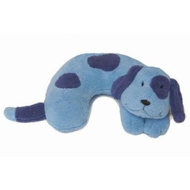 Childs Travel Support Neck Rest Pillow - Blue Dog