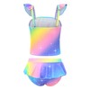 RuuYiicoco Little Girls Two Pieces Bikinis Unicorn Swimsuit Mermaid Tankini
