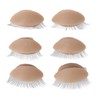 3pcs Lash Mannequin Head Eyelash Extension Practice Doll Head with