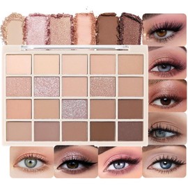 CAKAILA- Multicolor la paleta de sombras de ojos tiene una variedad de colores brillantes para que elijas, puedes mezclar y combinar colores