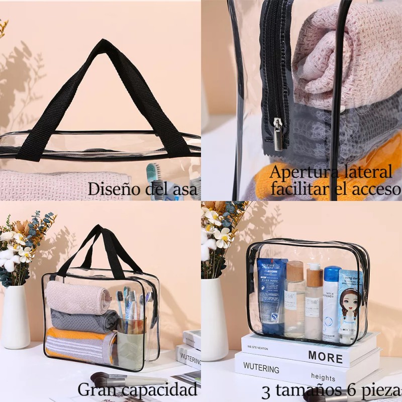 QJFJ Neceres Cosmetiquera De Viaje Organizador Maquillaje Estuche