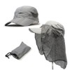 Plain Pro Cool Mesh High Visibility UV Folding Baseball Cap