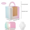 Single Cupcake Boxes, 30 Pcs Individual Cupcake Boxes, Paper Bakery