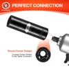 BLACKROBOT 21 mm 12-Point Deep Impact Socket, 1/2 Inch Drive,