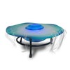 XBrand Tabletop Mist Fountain with 12 Color Changing LED Lights