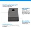 15inch Undermount Bar Sink Black -VOKIM 15 x18 Small Kitchen
