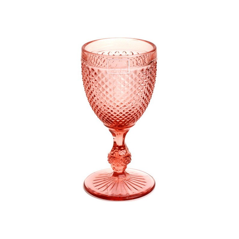 [Ibima] Jiang Diamond Water Goblet, Pink / [이비마] 지앙 다이아몬드