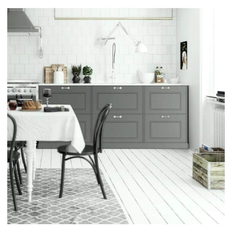 Build and Batten 2-Pack 12" Wall Panel Rail Kit White