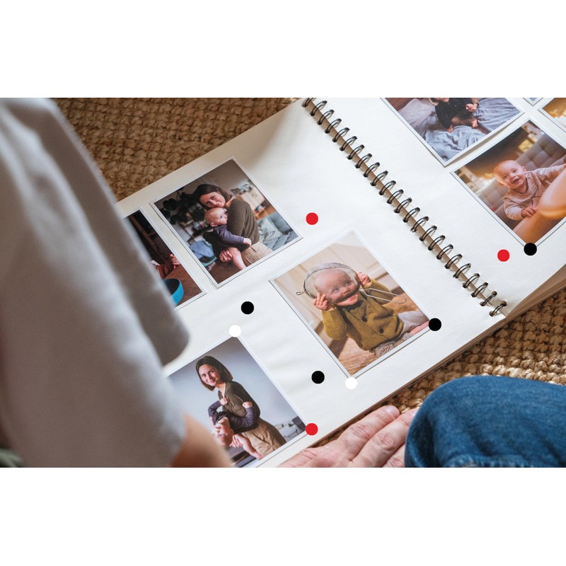 Prolac Marker Dots - 4000 Pieces Colourful Glue Dots on