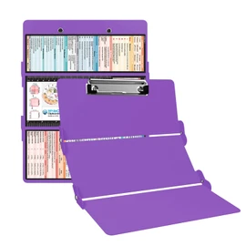 Whitecoat Clipboard® Trifold - Lilac Medical Edition