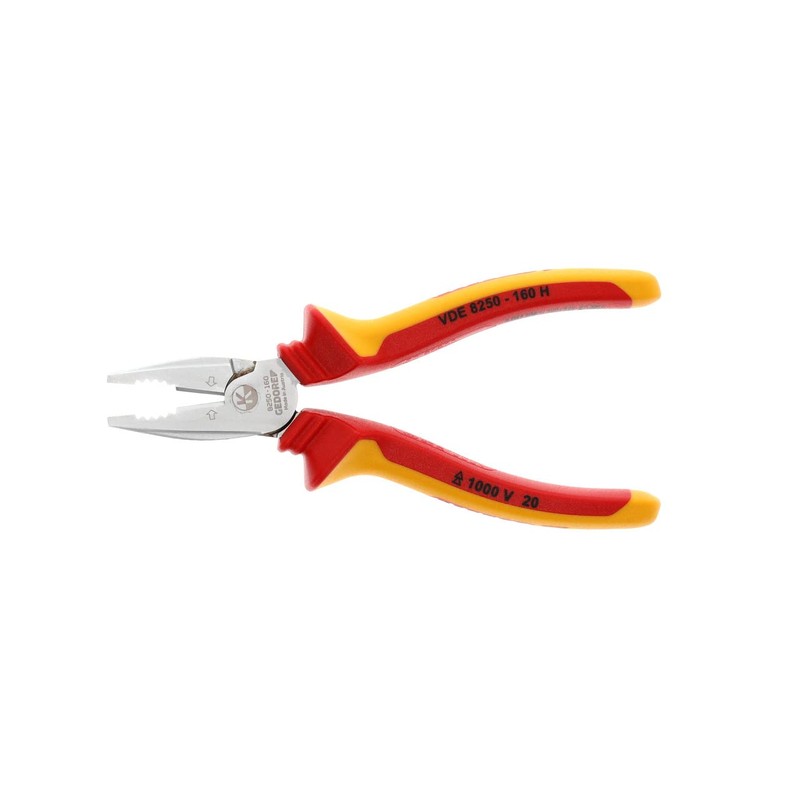 GEDORE VDE 8250-160 H Power Combination Pliers for Cutting/Holding /