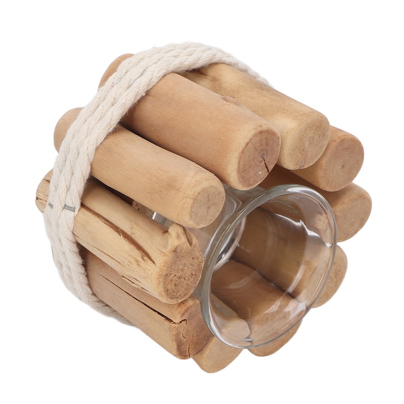 Innovative Log Candle Holder Aromatherapy Candlestick Holder Decorative Candlestick