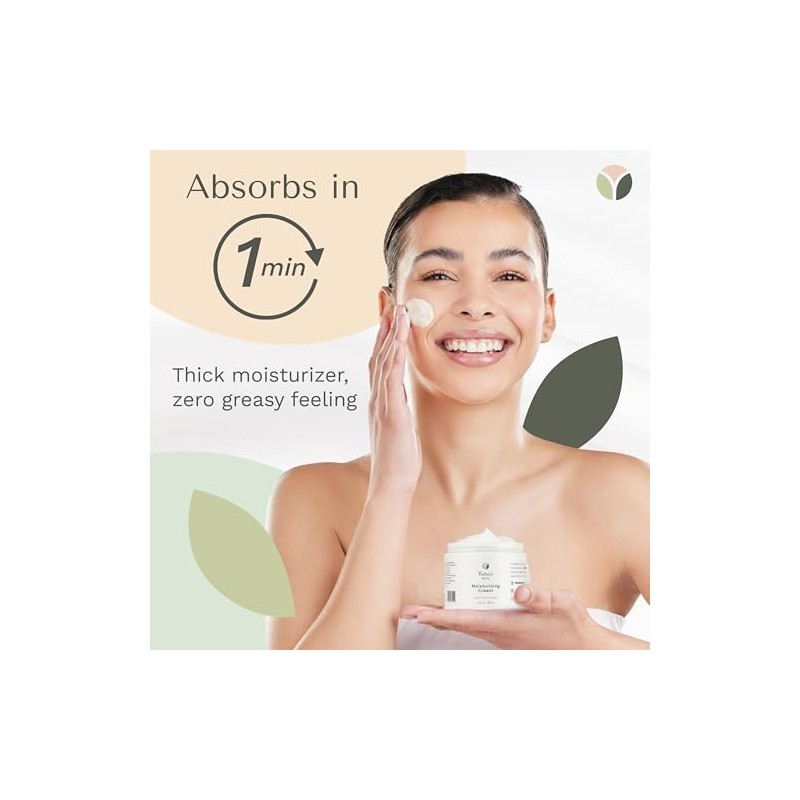 Crema hidratante para rostro y cuerpo para pieles secas y