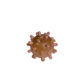 Croll & Denecke Small Wooden Massage Ball with Nodules