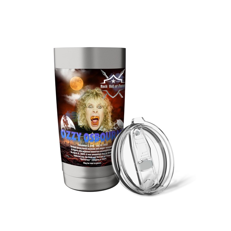 Ozzy Osbourne_001 Stainless Steel Insulated Tumbler