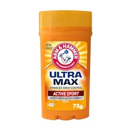 Arm & Hammer Antitranspirante Ultra Max Active Sport, Protección Máxima por 48 horas, 73 gr.