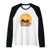 Daylight Rodent Sunrise Graphic Raglan Baseball Tee