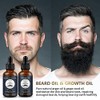 Kit Cuidado Barba Hombres Novtwenty Piezas Lavado Aceite Acondicionador Cepillo
