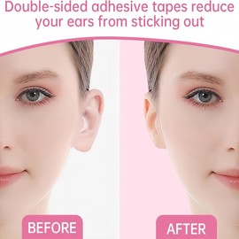 30PCS Cosmetic Ear Corrector,Ear Tape for Big Ears,Solve Big Ear Problem with Ear Stickers,Aesthetic Correctors for Prominent Ears,Ear Tape for Sticky Out Ears,Ear Stickers to Stick Ears Back