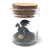 Mini Pet Dragon Black And Red With Adoption Certificate