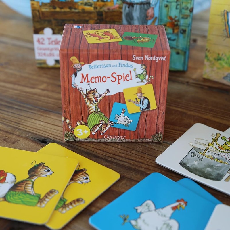 Pettersson and Findus Memo Game