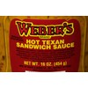Weber's Hot Green Tomato Piccalilli Relish and Hot Texan Sandwich