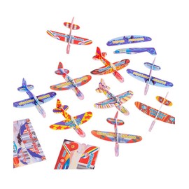 Good in three directions 2 pieces per pack, 100 pack assembly airplane, mini glider, set of 100, for events, children's gatherings, distribution, airplanes