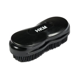 HKM Miracle Bristle Horse Brush Black Piece