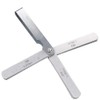 Feeler Thickness Gauge 32 Blades Stainless Clearance ruler Tool for