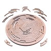 Torched Mind-Bending Continuum Wooden Jigsaw Puzzle, Difficult Hard Tough Puzzles