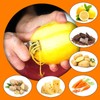 HAMOER Lemon Zester Tool with Channel Knife Citrus Twist Making