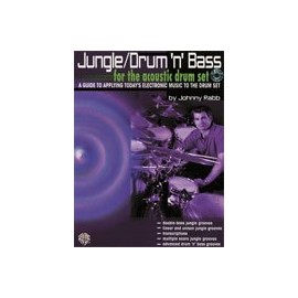 Jungle/Drum 'n' Bass for the Acoustic Drum Set - Bk+CDs