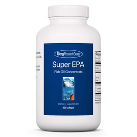 Allergy Research Group Allergy Research Group Super EPA - Omega 3 Supplement, Fish Oil Concentrate, EPA, DHA, Omega 3 Fatty Acids, Sustainably-Sourced Anchovies, Softgels - 200 Count