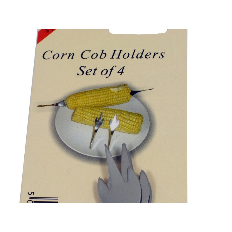 GRUNWERG Corn COB Holders Set of 4