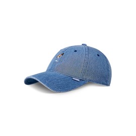 Djinns - Coloured Girl - Dad Cap Curved Visor Baseball Cap Hat Cap Hat Caps, Washed denim