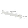 Garneck 2pcs Drawer Gap Slide Hooks Towel Rack Cookware Hanging
