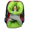 New SWADDLING Soft Polar Fleece CAR SEAT Smart Cocoon WRAP