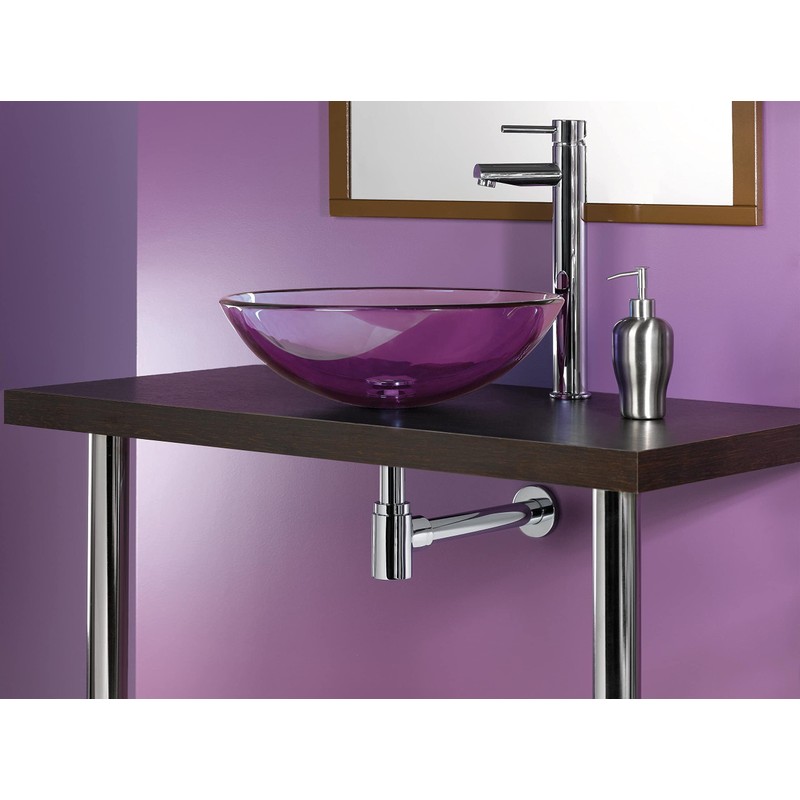 Wirquin 30718695 Mini Sink Siphon Brass Chrome 31608004