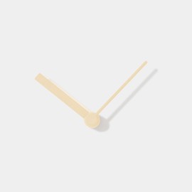 mosery Wall Clock DIY Minute and Hour Hands Parts of The Clock for Room Living Room Desk Office Clock Decoration (Butter)