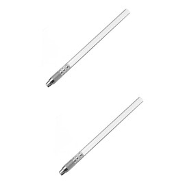 Operitacx 2 Sätze Treibsand- Kunststifte Pinselstifte Für Pastell Stifthalter Für Schreibtisch Stand Lieferungen Süßigkeiten Multifunktionaler Stifthalter Zinn Machen Plastik Weiß