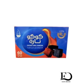 Coco Nara Cubic Charcoal Large-  Natural Coconut Shell charcoal - 120 ct/Box