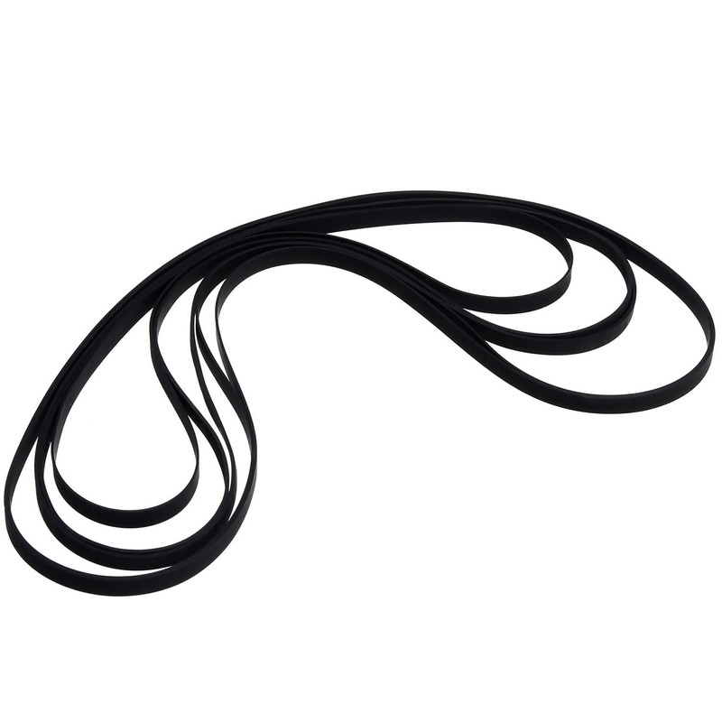 5 Pieces Turntable Belt with 5 Pieces Record Player Needle,