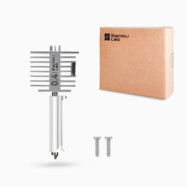 TEWIRROW Bambu Lab Original A1, A1 Mini Stainless Steel Hotend Kit with 0.4mm Nozzle Support High Temperature, High Speed Printing All Metal Heating Block Replacement for BambuLab A1 Series