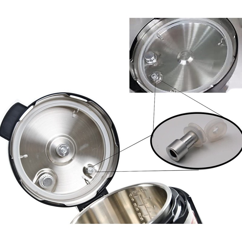 Pressure Cooker Parts & Accessories, Replacement Floater and 8 Pack