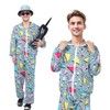 80s Tracksuit Costumes for Men 90s Hip Hop Shell Suit