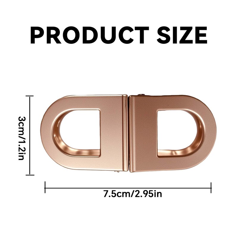 Magnetic Hair Clips for Women, Advanced No-Slip Styling Hair Clips,