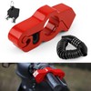 Helmet Lock & Brake Lock, Practical Motorbike Handlebar Lock Motorcycle