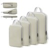 Compression Packing Cubes Travel - 4 Piece Compression Cubes for